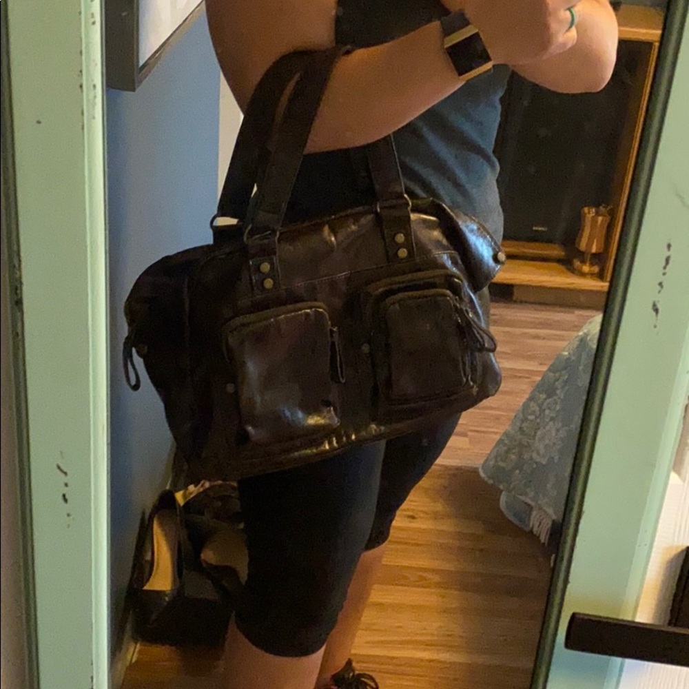 Patent Leather Weekender - image 4